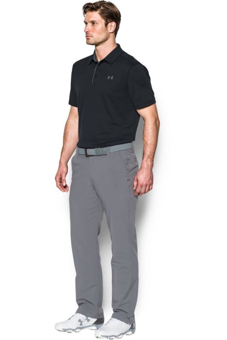 Under Armour Tech Polo SİYAH Erkek Polo Tshirt 1290140-001 - 5