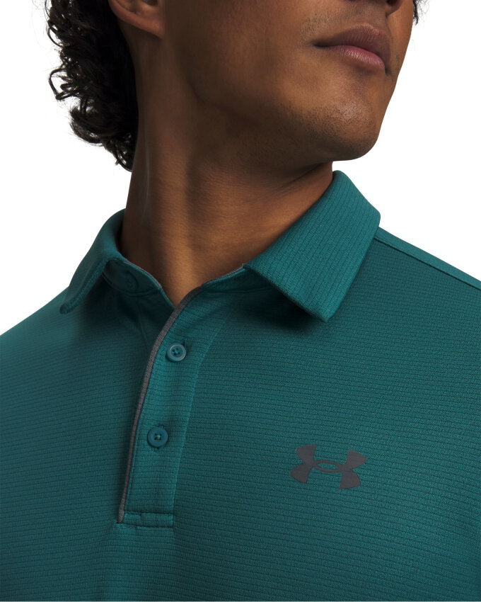Under Armour Tech Polo Yeşil Erkek Polo Tshirt - 3