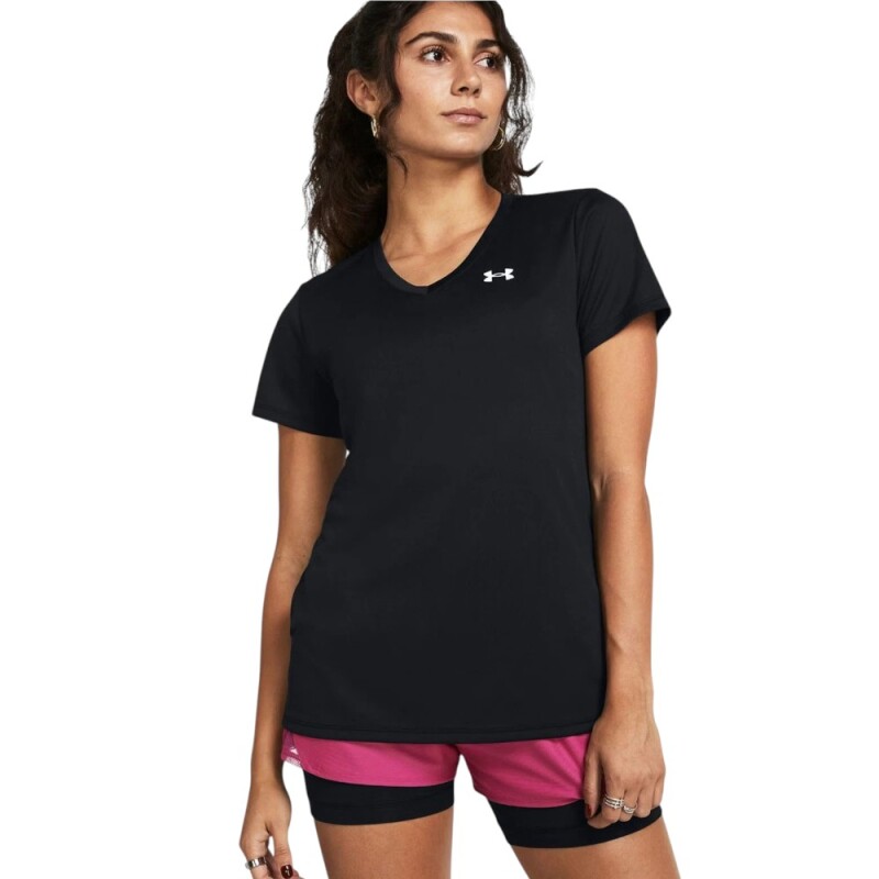 Under Armour Tech-Solid Siyah Kadın Tshirt - 1