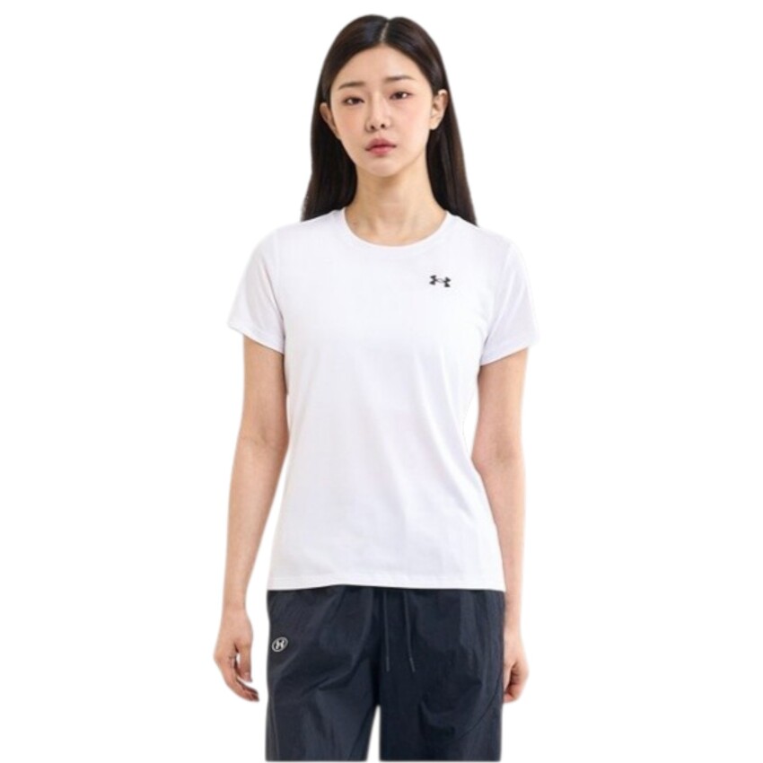 Under Armour Tech Ssc - Solid Beyaz Kadın Tshirt - 1