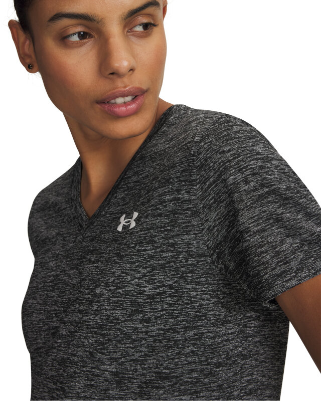 Under Armour Tech Ssv- Twist Siyah Kadın Tshirt - 3