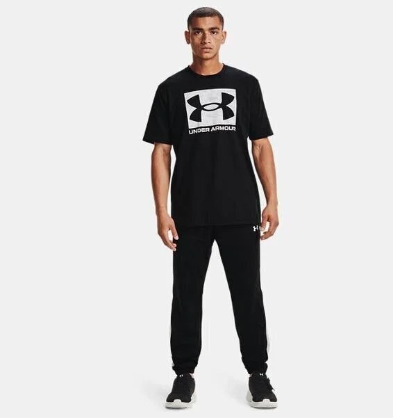 Under Armour UA ABC CAMO BOXED LOGO SS SİYAH Erkek Tshirt - 2