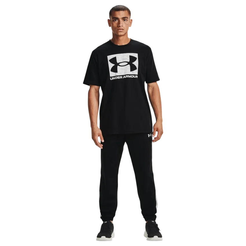 Under Armour UA ABC CAMO BOXED LOGO SS SİYAH Erkek Tshirt - 2