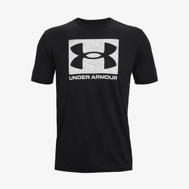 Under Armour UA ABC CAMO BOXED LOGO SS SİYAH Erkek Tshirt - 4