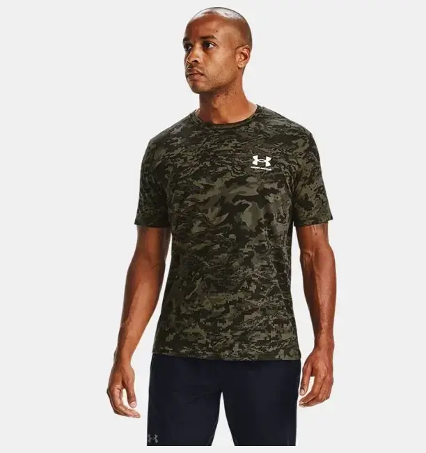 Under Armour UA Abc Camo SS Erkek Tshirt - 1
