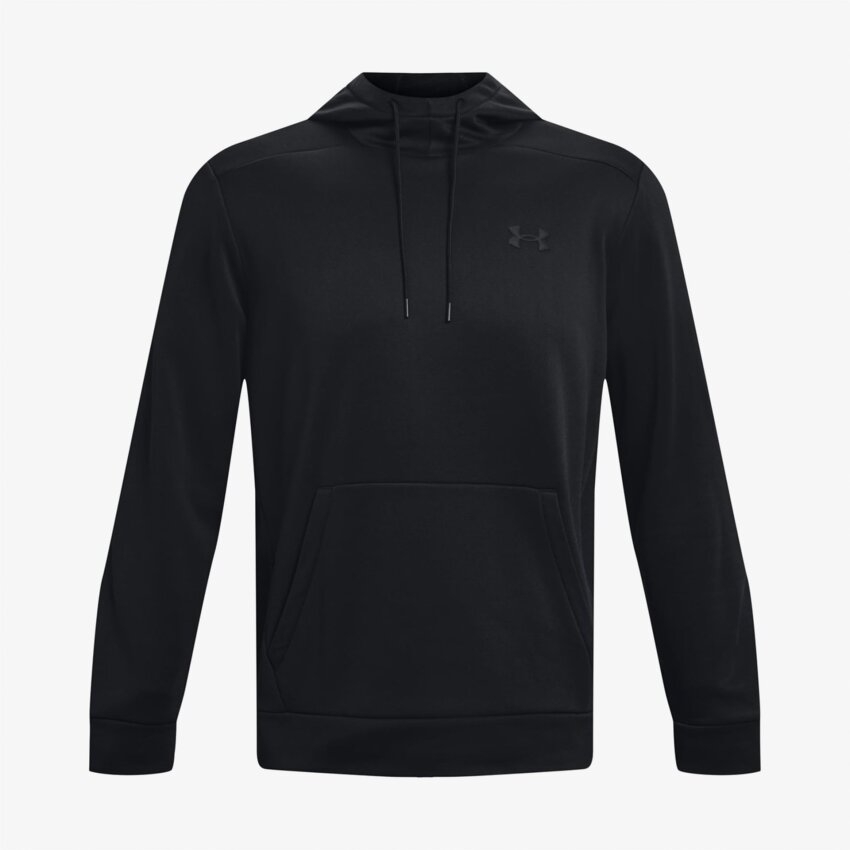 Under Armour Fleece Hoodie Siyah Erkek Sweatshirt - 4