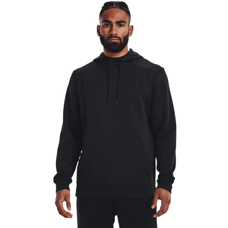 Under Armour Fleece Hoodie Siyah Erkek Sweatshirt - 1