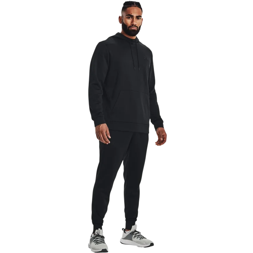 Under Armour Fleece Hoodie Siyah Erkek Sweatshirt - 3
