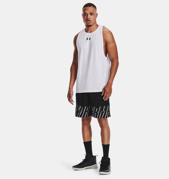 Under Armour UA BASELINE COTTON TANK BEYAZ Erkek Atlet - 3