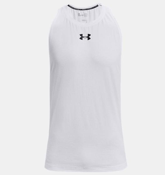 Under Armour UA BASELINE COTTON TANK BEYAZ Erkek Atlet - 4