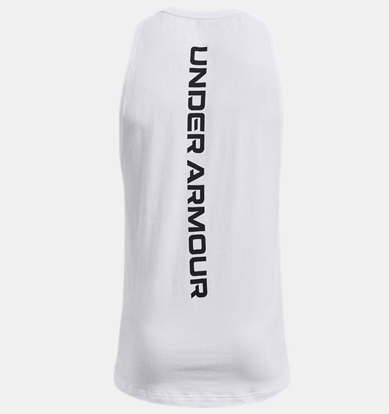 Under Armour UA BASELINE COTTON TANK BEYAZ Erkek Atlet - 5