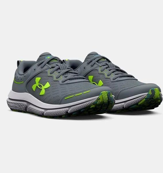 Under Armour UA BGS Assert 10 Gri Çocuk Koşu Ayakkabısı - 5