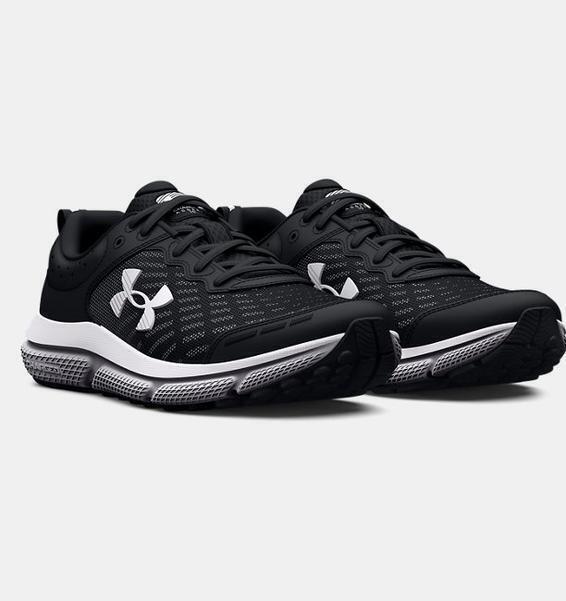 Under Armour UA BGS Assert 10 SİYAH Çocuk Koşu Ayakkabısı - 4