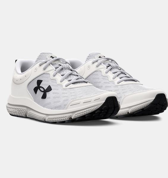 Under Armour UA Charged Assert 10 BEYAZ Erkek Koşu Ayakkabısı - 5