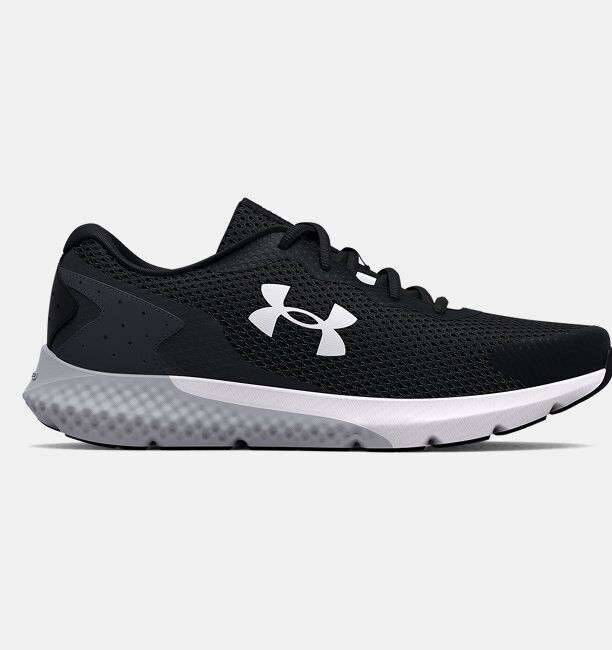 Under Armour UA Charged Rogue 3 Siyah-Gri-Beyaz Erkek Koşu Ayakkabısı 3024877-002 - 1