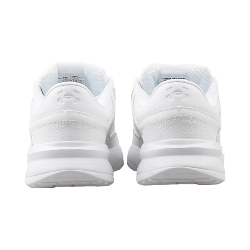 Under Armour Edge Deri Beyaz Erkek Günlük Ayakkabı - 4
