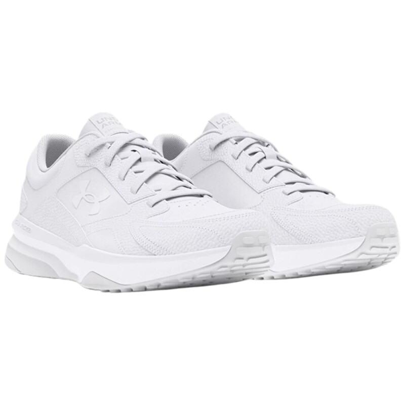 Under Armour Edge Deri Beyaz Erkek Günlük Ayakkabı - 4