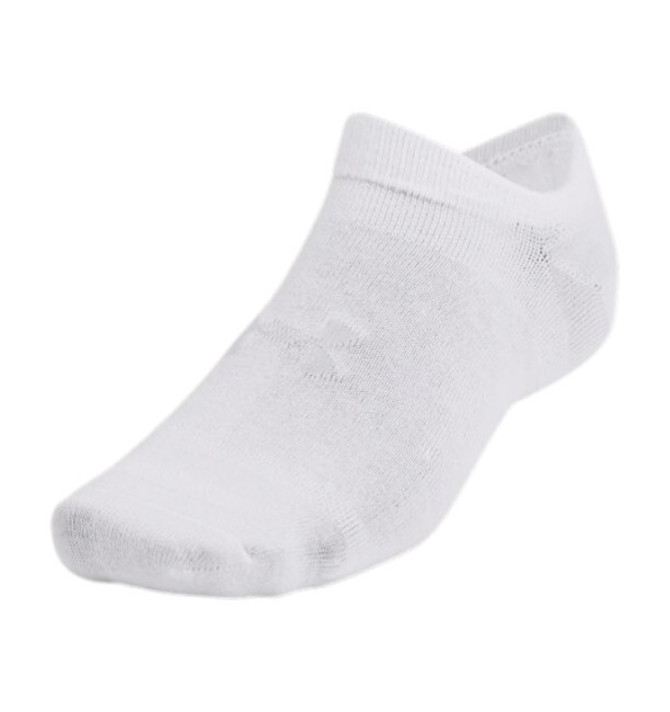 Under Armour UA Essential No Show 6pk Beyaz Unisex Çorap - 1