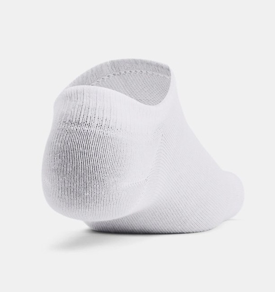 Under Armour UA Essential No Show 6pk Beyaz Unisex Çorap - 3