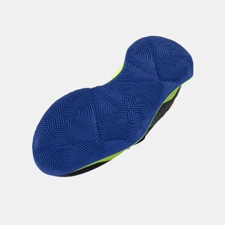 Under Armour UA GS JET '23 Siyah-Yeşil Çocuk Basketbol Ayakkabısı - 3
