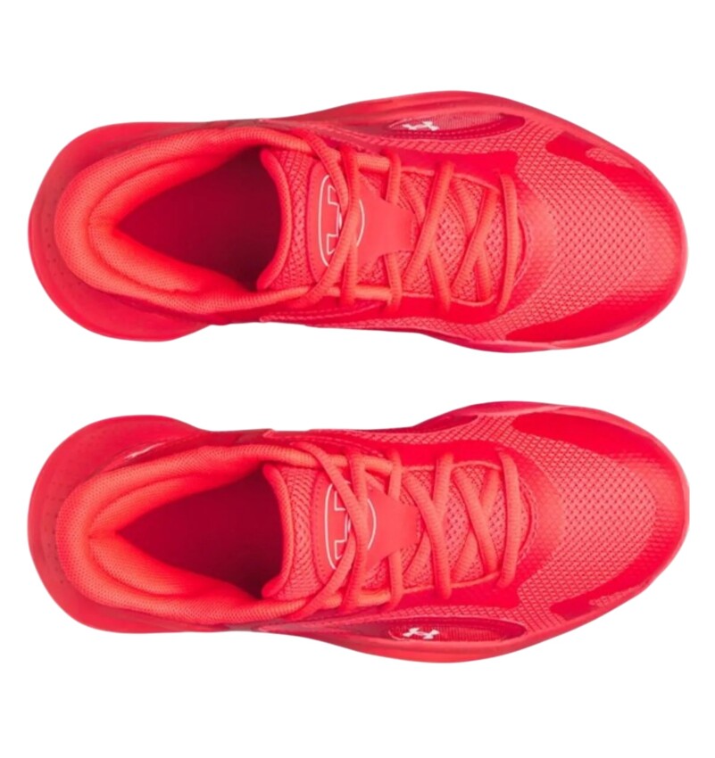 Under Armour UA GS Jet 25 Kırmızı Çocuk Basketbol Ayakkabısı - 3