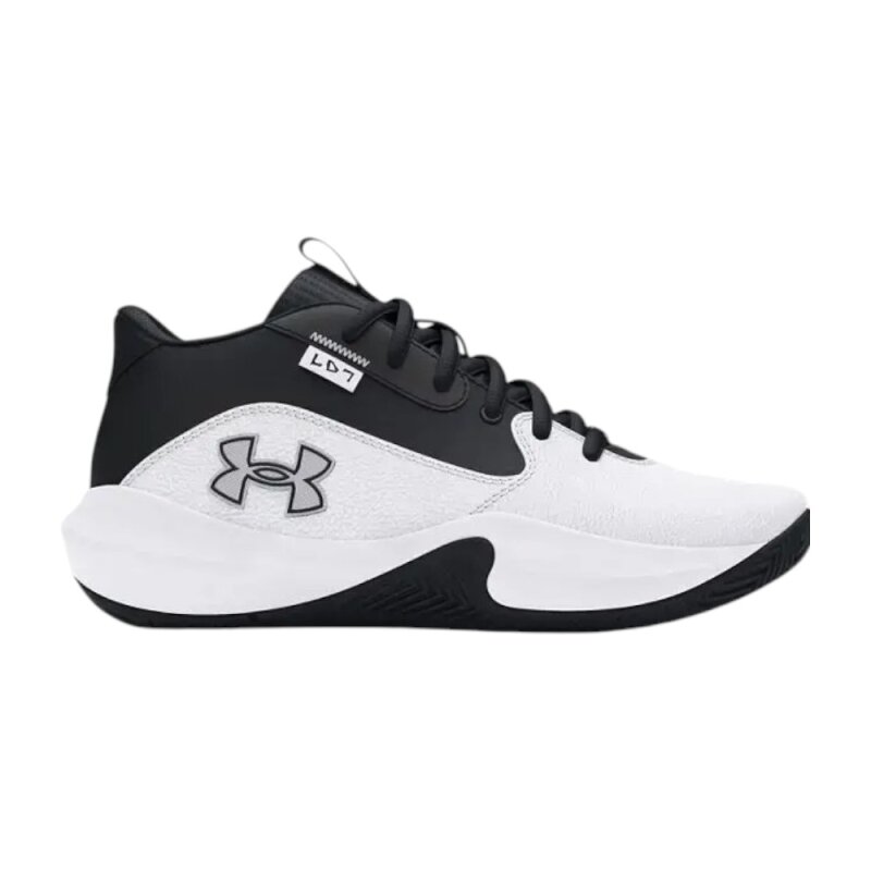 Under Armour UA GS Lockdown 7 BEYAZ Çocuk Basketbol Ayakkabısı - 1