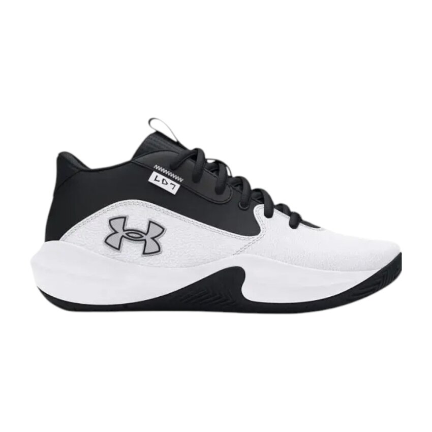 Under Armour UA GS Lockdown 7 BEYAZ Çocuk Basketbol Ayakkabısı - 1