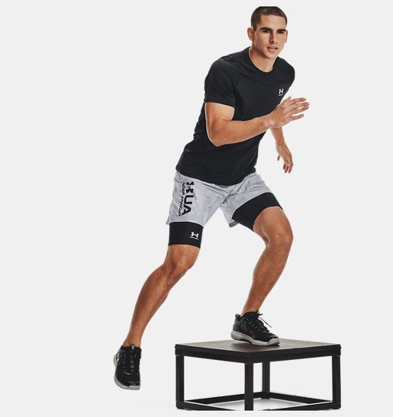 Under Armour UA HG Armour Lng Shorts Siyah Erkek Tayt - 5