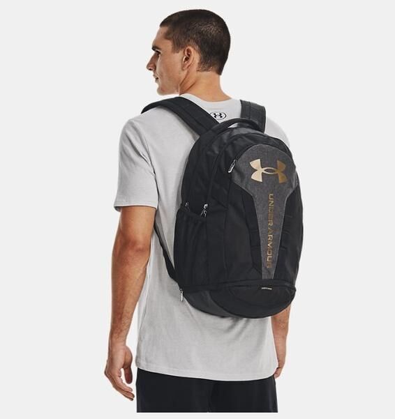 Under Armour UA Hustle 5.0 Backpack SİYAH Erkek Sırt Çantası - 3