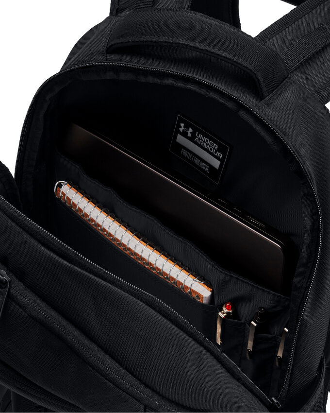 Under Armour UA Hustle 6.0 Backpack Siyah Unisex Sırt Çantası - 6