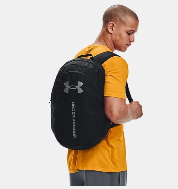 Under Armour UA Hustle Lite Backpack SİYAH Erkek Sırt Çantası - 3