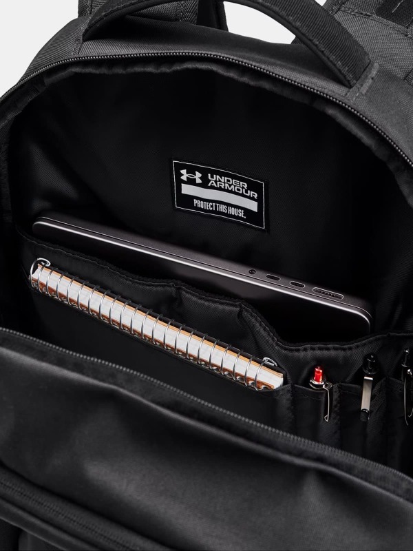 Under Armour UA Hustle Pro 6.0 Siyah Unisex Sırt Çantası - 5