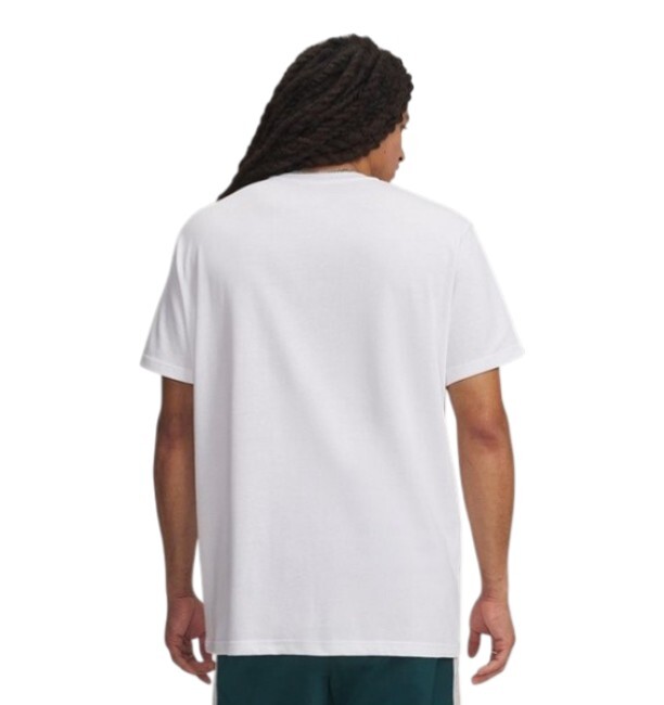 Under Armour UA HW Armour Label SS Beyaz Erkek Tshirt - 2