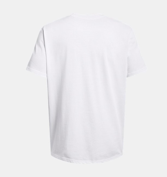 Under Armour UA HW Armour Label SS Beyaz Erkek Tshirt - 5