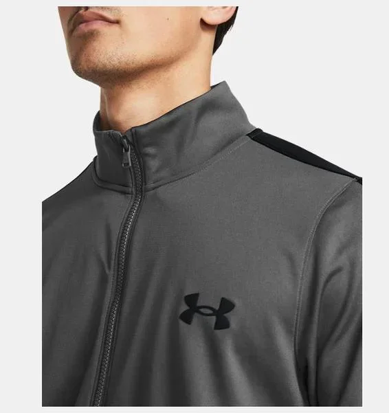Under Armour UA Knit Track Suit Gri Erkek Eşofman Takımı - 3
