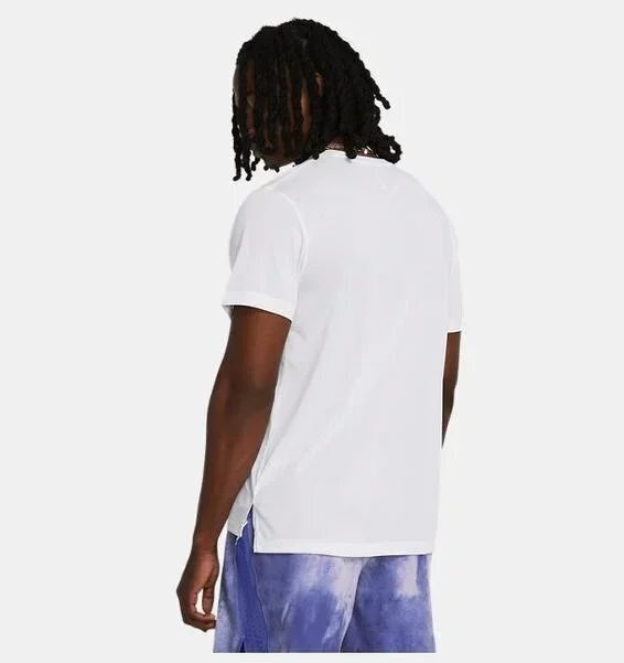 Under Armour UA Launch Shortsleeve BEYAZ Erkek Tshirt - 2