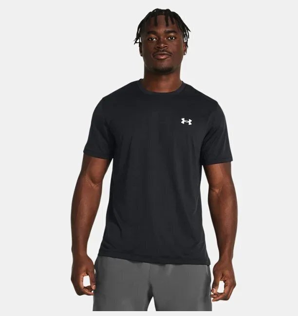 Under Armour UA Launch Shortsleeve SİYAH Erkek Tshirt - 1
