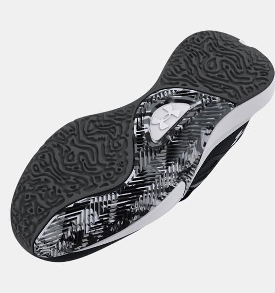 Under Armour UA Lockdown 6 SİYAH Erkek Basketbol Ayakkabısı - 4