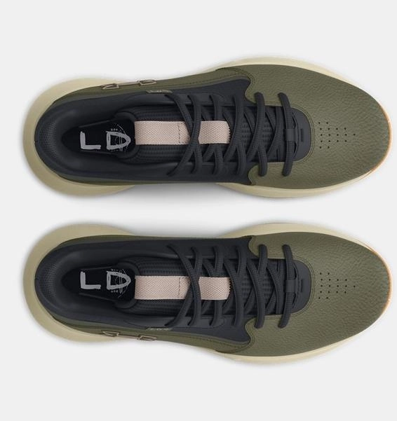 Under Armour UA Lockdown 7 Haki Erkek Basketbol Ayakkabısı - 3