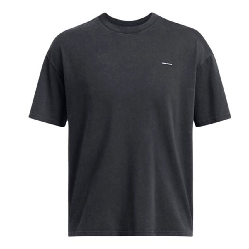 Under Armour UA M HW OS Logo Wash SS Siyah Erkek Tshirt - 3