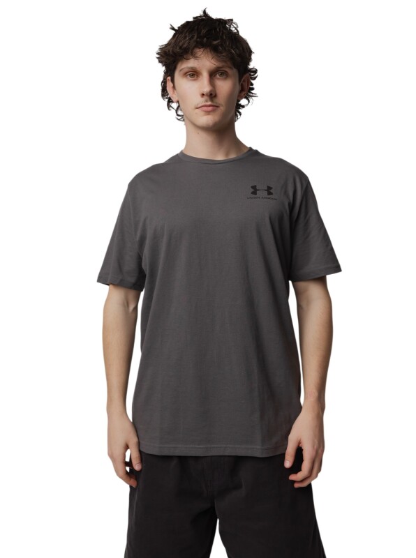 Under Armour UA M SportstyleLC SS Gri Erkek Tshirt - 1