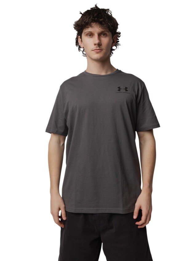 Under Armour UA M SportstyleLC SS Gri Erkek Tshirt - 1