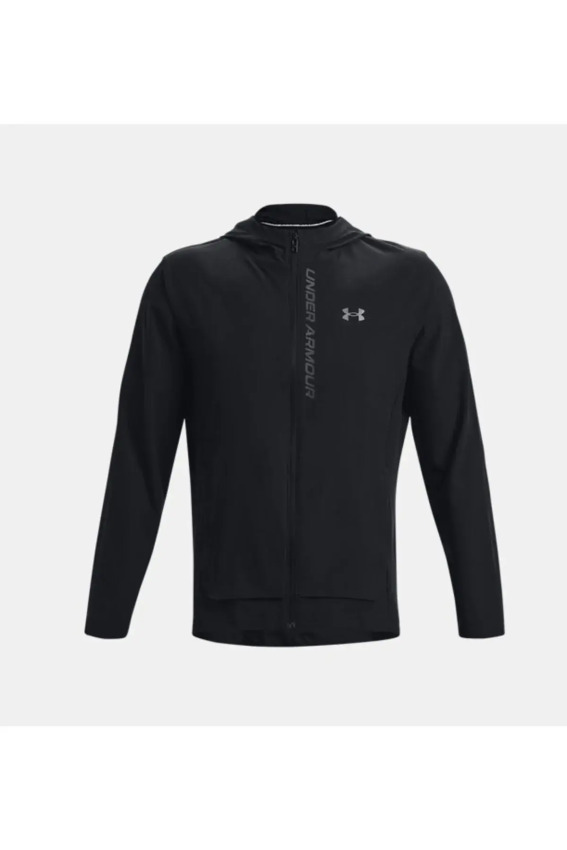 Under Armour UA Outrun The Storm Jacket SİYAH Erkek Eşofman Üstü - Under Armour
