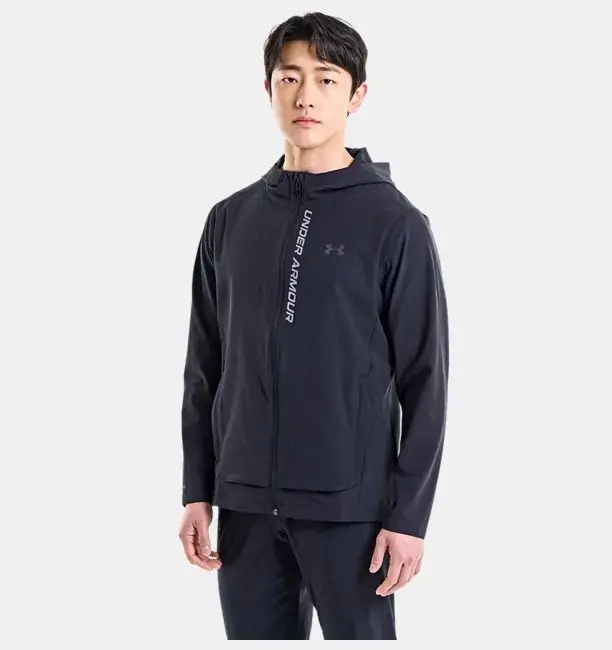 Under Armour UA Outrun The Storm Jacket SİYAH Erkek Eşofman Üstü - 3