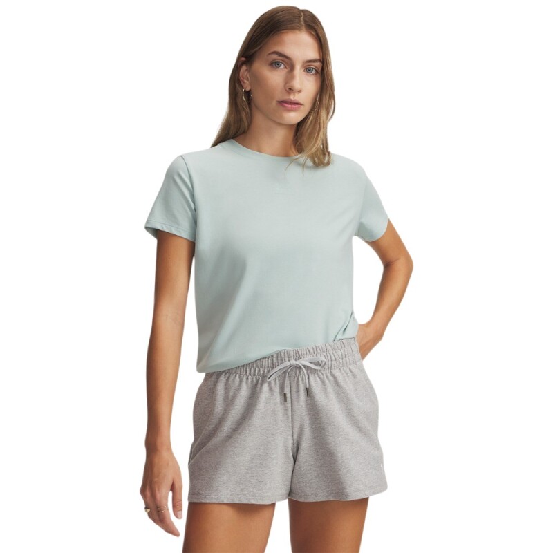 Under Armour UA Rival Core SS Mavi Kadın Tshirt - Under Armour
