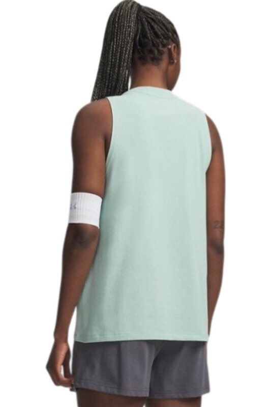 Under Armour UA Rival Muscle Tank Mavi Kadın Atlet - 2