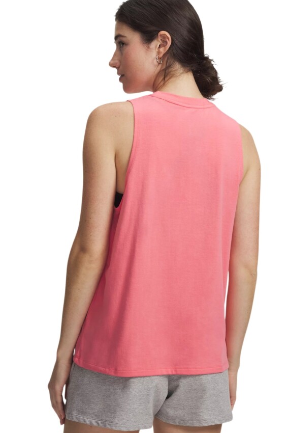 Under Armour UA Rival Muscle Tank Pembe Kadın Atlet - 2
