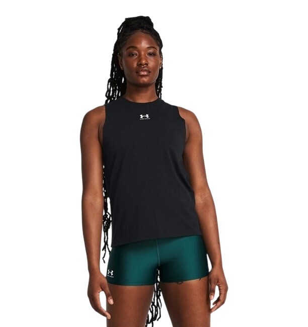 Under Armour UA Rival Muscle Tank Siyah Kadın Atlet - Under Armour