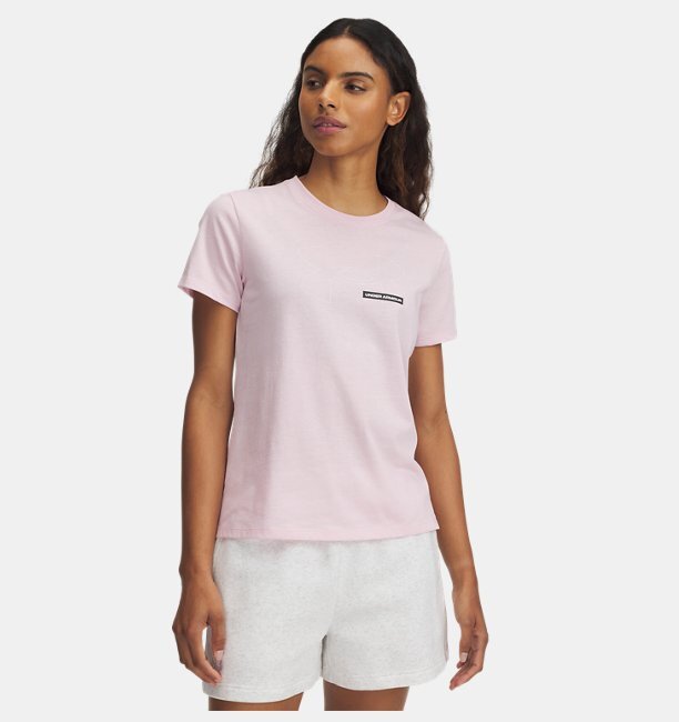 Under Armour UA Rival Outline SS Kadın Tshirt - 1