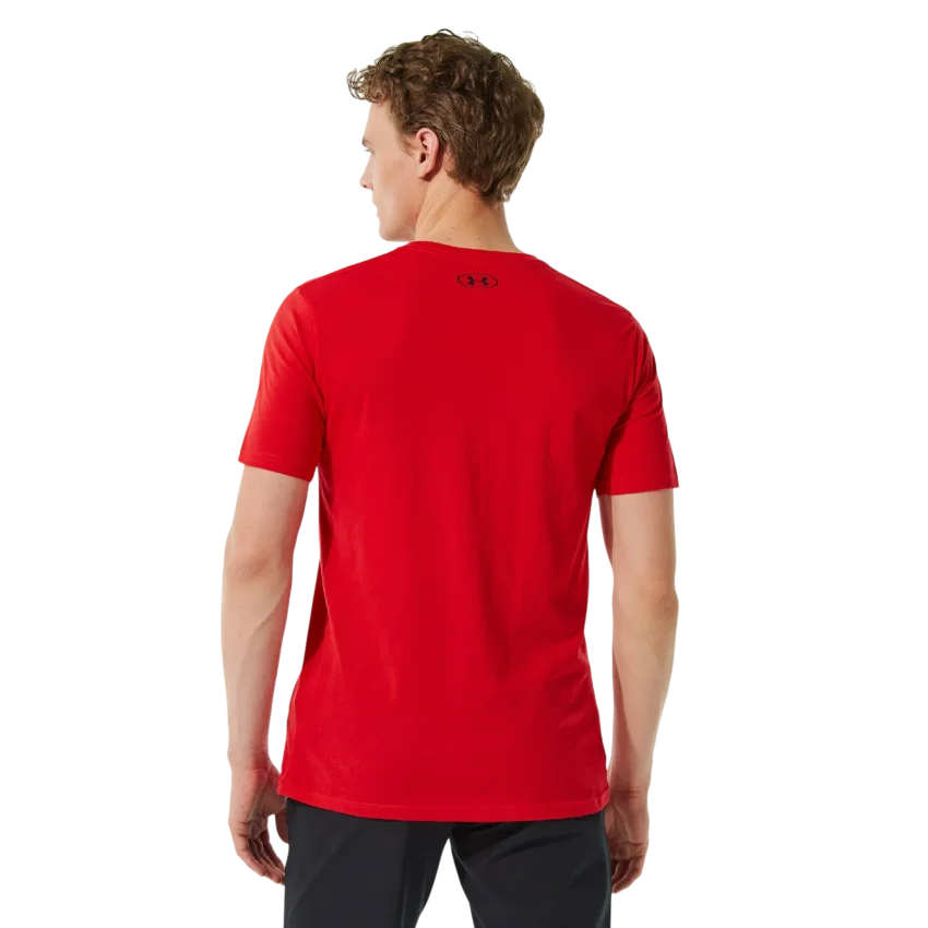 Under Armour UA Sportstyle Lc Ss Kırmızı-Siyah Erkek Tshirt - 2